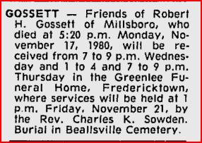 Robert H. Gossett